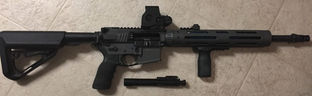 AR Dry Fire With Bolt Removed